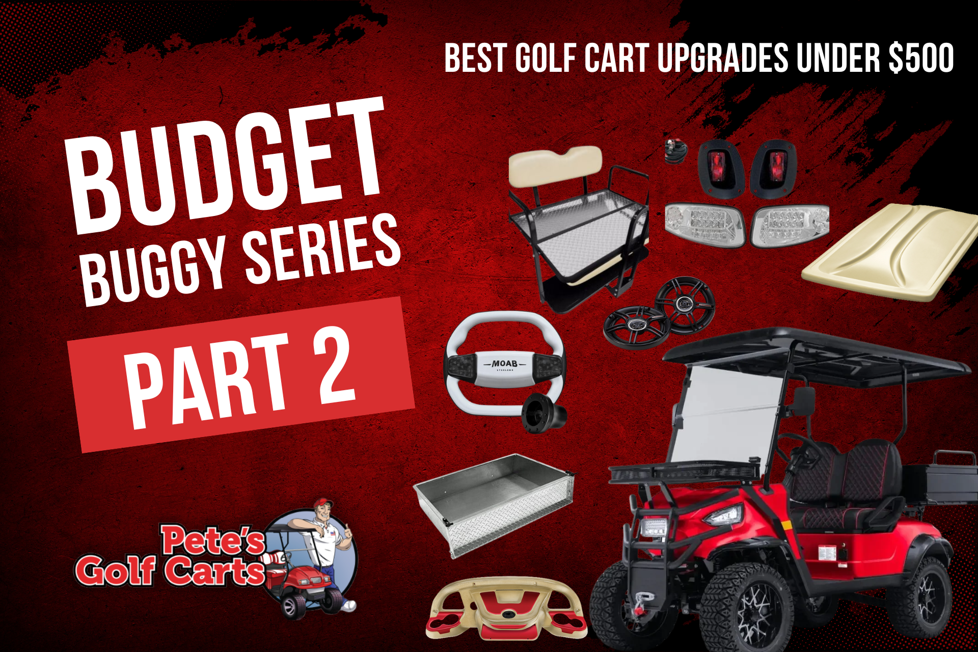 Budget Buggy Series, Part 2: Best Golf Cart Upgrades Under $500